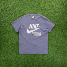 Load image into Gallery viewer, (2007) Nike Large Swoosh USA Sportswear Graphic Blue T-Shirt - M
