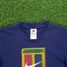 Load image into Gallery viewer, (1998) Women’s Nike Tennis Court Motion Graphic T-Shirt - M (10-12)
