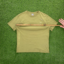 Load image into Gallery viewer, (2007) Nike Air Small Swoosh Embroidered Spell Out Graphic Pocket Green T-Shirt - M
