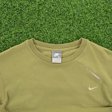 Load image into Gallery viewer, (2007) Nike Air Small Swoosh Embroidered Spell Out Graphic Pocket Green T-Shirt - M
