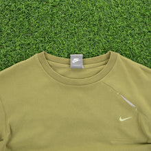 Load image into Gallery viewer, (2007) Nike Air Small Swoosh Embroidered Spell Out Graphic Pocket Green T-Shirt - M
