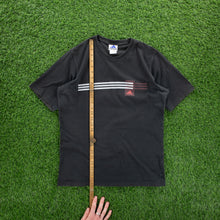 Load image into Gallery viewer, (2002) Adidas 3-Stripe Double Sided Graphic Black T-Shirt - M
