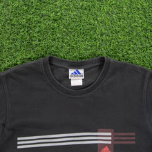 Load image into Gallery viewer, (2002) Adidas 3-Stripe Double Sided Graphic Black T-Shirt - M
