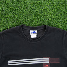 Load image into Gallery viewer, (2002) Adidas 3-Stripe Double Sided Graphic Black T-Shirt - M
