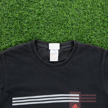 Load image into Gallery viewer, (2002) Adidas 3-Stripe Double Sided Graphic Black T-Shirt - M
