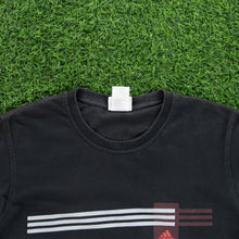 Load image into Gallery viewer, (2002) Adidas 3-Stripe Double Sided Graphic Black T-Shirt - M
