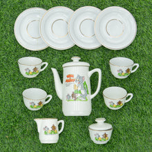 Load image into Gallery viewer, 1989 Tom &amp; Jerry Playmakers Pottery Ceramic Coffee &amp; Tea Set
