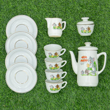 Load image into Gallery viewer, 1989 Tom &amp; Jerry Playmakers Pottery Ceramic Coffee &amp; Tea Set
