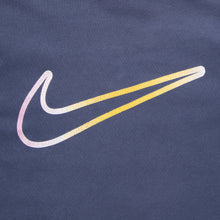 Load image into Gallery viewer, (2008) Nike Large Swoosh Gradient Navy Graphic T-Shirt - M
