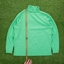 Load image into Gallery viewer, (2013) Nike Golf Dry-Fit Small Swoosh Embroidered Turtleneck Green Long Sleeve T-Shirt - XL
