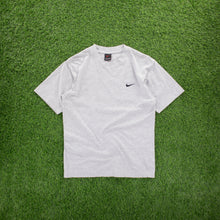 Load image into Gallery viewer, (1999) Nike Small Swoosh Embroidered T-Shirt - S/M
