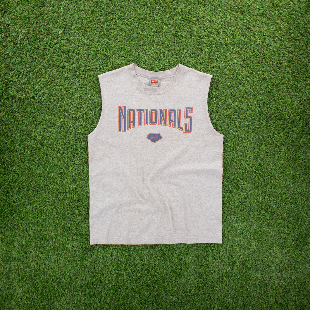 (2006) Nike Team Nationals Spell Out Graphic Vest Top - L