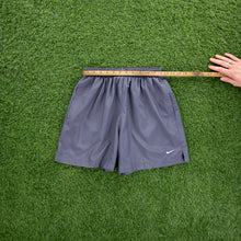 Load image into Gallery viewer, Nike Small Swoosh Embroidered Lightweight Grey Sports Shorts - M (28-32”)
