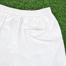 Load image into Gallery viewer, (2000) NNike Tennis Court Embroidered Pleated White Sports Shorts - L (32/34”)
