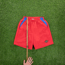 Load image into Gallery viewer, Cannondale ATW Patch Work Colour Block Red Cycling Sports Shorts - M (30/32”)
