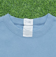 Load image into Gallery viewer, Nike Small Swoosh Embroidered Logo Pastel Light Blue Crewneck Sweatshirt - XL
