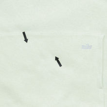 Load image into Gallery viewer, Women’s 2000 Nike Small Embroidered Pocket Logo Drawstring Ribbed Light Yellow Quarter Zip Hoodie - M (10-12)
