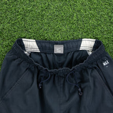 Load image into Gallery viewer, (2003) Women’s Nike Air Max Stripe Adjustable Navy 3/4 Length Shorts - M (28-33”)

