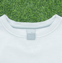 Load image into Gallery viewer, 2003 Nike Small Swoosh Embroidered Logo Boxy Crewneck Pale Blue Sweatshirt - L/XL
