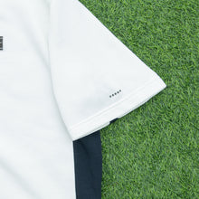 Load image into Gallery viewer, 1999 Nike Tennis Court Alpha Project Embroidered Logo Boxy White Quarter Zip Short Sleeved Jumper - L
