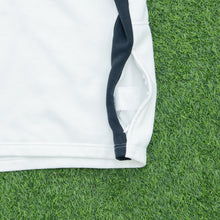 Load image into Gallery viewer, 1999 Nike Tennis Court Alpha Project Embroidered Logo Boxy White Quarter Zip Short Sleeved Jumper - L
