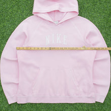Load image into Gallery viewer, Women’s Nike Spell Out Graphic Pullover Raglan Light Pink Hoodie - L (12-14)
