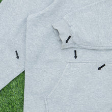 Load image into Gallery viewer, 2008 Adidas Spell Out Embroidered Logo Pullover Grey Hoodie - M/L
