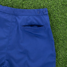 Load image into Gallery viewer, (1990) Adidas Equipment Embroidered Logo Pleated Blue Chino Shorts - L/XL (34-38”)
