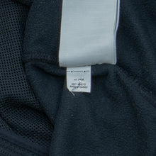 Load image into Gallery viewer, 2007 Nike Fit Small Swoosh Embroidered Nylon Panel Full Zip Black Fleece - L
