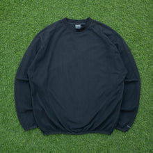 Load image into Gallery viewer, 2002 Nike Therma Fit Pullover Black Fleece Sweatshirt - XL
