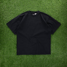 Load image into Gallery viewer, (1995) Nike Small Swoosh Embroidered Heavyweight Black T-Shirt - XXL
