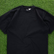 Load image into Gallery viewer, (1995) Nike Small Swoosh Embroidered Heavyweight Black T-Shirt - XXL
