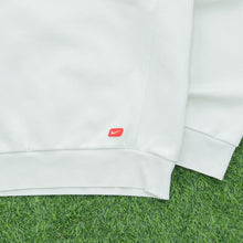 Load image into Gallery viewer, 2001 Nike Athletic 71 Graphic Small Swoosh Embroidered Logo Pocket Crewneck Beige Sweatshirt - M
