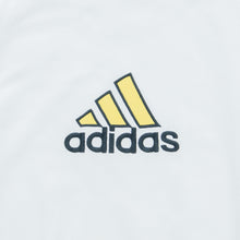 Load image into Gallery viewer, Adidas Large Logo Embroidered Pullover Oversized Crewneck White Sweatshirt - XXL
