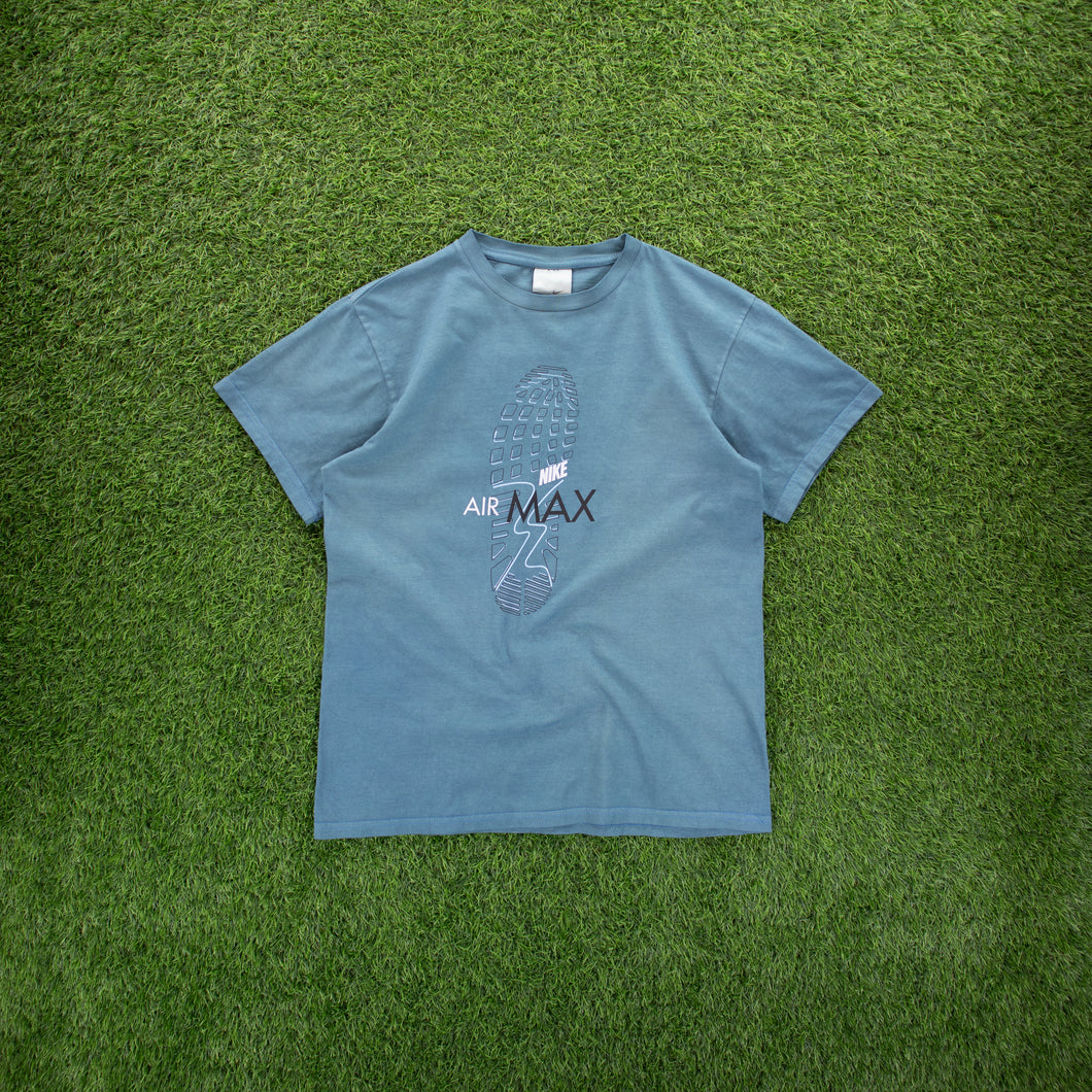 Nike Air Max Sole Graphic Blue T-Shirt - S/M