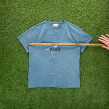 Load image into Gallery viewer, Nike Air Max Sole Graphic Blue T-Shirt - S/M
