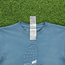 Load image into Gallery viewer, Nike Air Max Sole Graphic Blue T-Shirt - S/M
