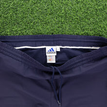 Load image into Gallery viewer, (2001) Adidas 3-Stripe Embroidered Pocket Navy Sports Shorts - M (32/34”)
