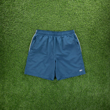 Load image into Gallery viewer, Reebok Small Embroidered Logo Pocket Teal Sports Shorts - L (32-36”)
