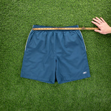 Load image into Gallery viewer, Reebok Small Embroidered Logo Pocket Teal Sports Shorts - L (32-36”)
