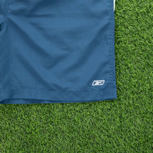 Load image into Gallery viewer, Reebok Small Embroidered Logo Pocket Teal Sports Shorts - L (32-36”)
