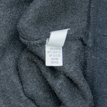 Load image into Gallery viewer, 2005 GAP Spell Out Stitch Embroidered Hooded Dark Grey Fleece - M
