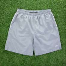 Load image into Gallery viewer, Reebok Small Embroidered Logo Pocket Grey Sports Shorts - L (32-36”)
