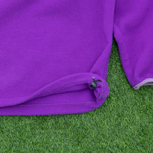 Load image into Gallery viewer, Women’s Columbia USA Pullover 1/4 Quarter Popper Button Up Purple Fleece - M (10-12)
