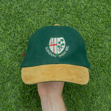 Load image into Gallery viewer, London Irish RFC Rugby Union The Craic Embroidered Crest Wool Green 6-Panel Cap - One Size
