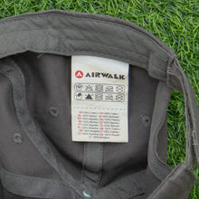 Load image into Gallery viewer, Airwalk Spell Out Embroidered Skate Grey 6-Panel Cap - One Size
