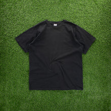 Load image into Gallery viewer, (2000) Nike Small Swoosh Embroidered Black T-Shirt - L
