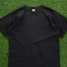 Load image into Gallery viewer, (2000) Nike Small Swoosh Embroidered Black T-Shirt - L
