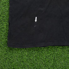 Load image into Gallery viewer, (2000) Nike Small Swoosh Embroidered Black T-Shirt - L
