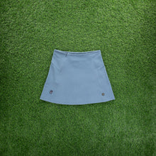 Load image into Gallery viewer, (2000) Women’s Adidas ClimaLite 3-Stripe Centre Logo Embroidered Blue White Sports Skirt - M (10-12)
